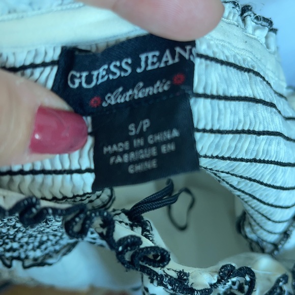 Guess jeans authentic sleeveless off shoulder dress - Picture 8 of 10